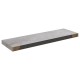 2 db betonszürke mdf lebegő fali polc 80 x 23,5 x 3,8 cm 2 db betonszürke mdf lebegő fali polc 80 x 23,5 x 3,8 cm