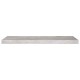 4 db betonszürke mdf lebegő fali polc 80 x 23,5 x 3,8 cm 4 db betonszürke mdf lebegő fali polc 80 x 23,5 x 3,8 cm