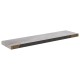 2 db betonszürke mdf lebegő fali polc 100 x 23,5 x 3,8 cm 2 db betonszürke mdf lebegő fali polc 100 x 23,5 x 3,8 cm