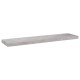 4 db betonszürke mdf lebegő fali polc 100 x 23,5 x 3,8 cm 4 db betonszürke mdf lebegő fali polc 100 x 23,5 x 3,8 cm