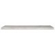 4 db betonszürke mdf lebegő fali polc 100 x 23,5 x 3,8 cm 4 db betonszürke mdf lebegő fali polc 100 x 23,5 x 3,8 cm