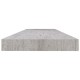 2 db betonszürke mdf lebegő fali polc 120 x 23,5 x 3,8 cm 2 db betonszürke mdf lebegő fali polc 120 x 23,5 x 3,8 cm