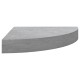 2 db betonszürke mdf fali sarokpolc 35 x 35 x 3,8 cm 2 db betonszürke mdf fali sarokpolc 35 x 35 x 3,8 cm