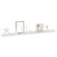 2 db fehér fali polc 100 x 9 x 3 cm 2 db fehér fali polc 100 x 9 x 3 cm