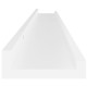 2 db fehér fali polc 100 x 9 x 3 cm 2 db fehér fali polc 100 x 9 x 3 cm