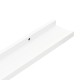 2 db fehér fali polc 100 x 9 x 3 cm 2 db fehér fali polc 100 x 9 x 3 cm