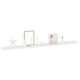 2 db fehér fali polc 115 x 9 x 3 cm 2 db fehér fali polc 115 x 9 x 3 cm
