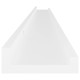 2 db fehér fali polc 115 x 9 x 3 cm 2 db fehér fali polc 115 x 9 x 3 cm