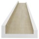2 db fehér és sonoma-tölgy színű fali polc 100 x 9 x 3 cm 2 db fehér és sonoma-tölgy színű fali polc 100 x 9 x 3 cm