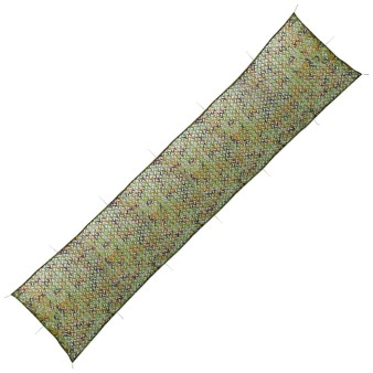 Zöld kamuflázsháló tárolózsákkal 1,5 x 6 m