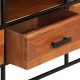 Tömör akácfa tv-szekrény 110 x 30 x 45 cm Tömör akácfa tv-szekrény 110 x 30 x 45 cm
