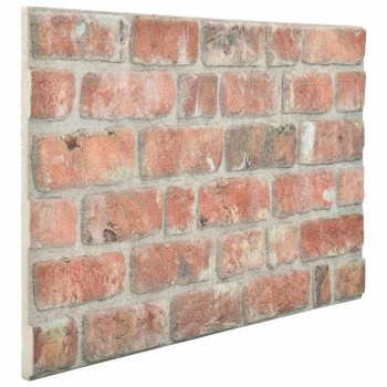 Fali panelek 10 pcs piros 100 x 50 cm eps hab