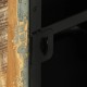 Tömör újrahasznosított fa tv-szekrény 110 x 30 x 45 cm