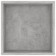 Betonszürke falra szerelhető tv-szekrény 102 x 35 x 35 cm
