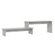 Betonszürke forgácslap tv-szekrény 180 x 30 x 43 cm Betonszürke forgácslap tv-szekrény 180 x 30 x 43 cm