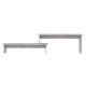 Betonszürke forgácslap tv-szekrény 180 x 30 x 43 cm Betonszürke forgácslap tv-szekrény 180 x 30 x 43 cm