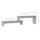 Betonszürke forgácslap tv-szekrény 180 x 30 x 43 cm Betonszürke forgácslap tv-szekrény 180 x 30 x 43 cm