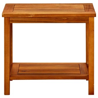 Tömör akácfa dohányzóasztal 50 x 35 x 45 cm