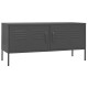 antracitszürke acél tv-szekrény 105 x 35 x 50 cm antracitszürke acél tv-szekrény 105 x 35 x 50 cm