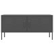 antracitszürke acél tv-szekrény 105 x 35 x 50 cm antracitszürke acél tv-szekrény 105 x 35 x 50 cm