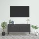 antracitszürke acél tv-szekrény 105 x 35 x 50 cm antracitszürke acél tv-szekrény 105 x 35 x 50 cm