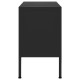 Fekete acél tv-szekrény 105 x 35 x 50 cm Fekete acél tv-szekrény 105 x 35 x 50 cm