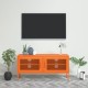 Narancssárga acél tv-szekrény 105 x 35 x 50 cm Narancssárga acél tv-szekrény 105 x 35 x 50 cm