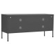 antracitszürke acél tv-szekrény 105 x 35 x 50 cm antracitszürke acél tv-szekrény 105 x 35 x 50 cm
