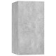 7 db betonszürke forgácslap tv-szekrény 30,5 x 30 x 60 cm