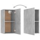 7 db betonszürke forgácslap tv-szekrény 30,5 x 30 x 60 cm