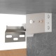 7 db betonszürke forgácslap tv-szekrény 30,5 x 30 x 60 cm