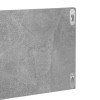 4 db betonszürke forgácslap fali polc 80 x 11,5 x 18 cm