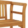 Tömör tíkfa kerti pad 114 cm