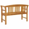 Tömör tíkfa kerti pad 114 cm