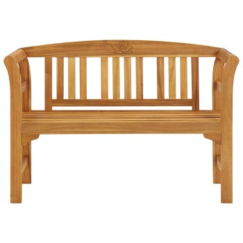 Tömör tíkfa kerti pad 114 cm