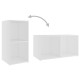 2 db fehér forgácslap tv-szekrény 72 x 35 x 36,5 cm 2 db fehér forgácslap tv-szekrény 72 x 35 x 36,5 cm