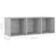 2 db betonszürke forgácslap tv-szekrény 107 x 35 x 37 cm 2 db betonszürke forgácslap tv-szekrény 107 x 35 x 37 cm
