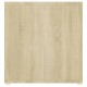 2 db sonoma-tölgyszínű forgácslap tv-szekrény 107 x 35 x 37 cm