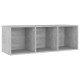 2 db betonszürke forgácslap tv-szekrény 107 x 35 x 37 cm 2 db betonszürke forgácslap tv-szekrény 107 x 35 x 37 cm