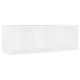 4 db fehér forgácslap tv-szekrény 107 x 35 x 37 cm 4 db fehér forgácslap tv-szekrény 107 x 35 x 37 cm