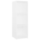 4 db fehér forgácslap tv-szekrény 107 x 35 x 37 cm 4 db fehér forgácslap tv-szekrény 107 x 35 x 37 cm