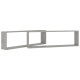 2 db betonszürke forgácslap fali polc 100 x 15 x 30 cm 2 db betonszürke forgácslap fali polc 100 x 15 x 30 cm
