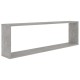 2 db betonszürke forgácslap fali polc 100 x 15 x 30 cm 2 db betonszürke forgácslap fali polc 100 x 15 x 30 cm