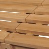 Tömör tíkfa kerti pad 228 cm