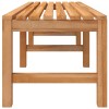 Tömör tíkfa kerti pad 150 cm