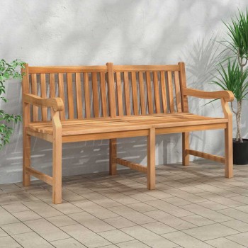 Tömör tíkfa kerti pad 150 cm