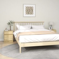 2 darab tömör fenyőfa éjjeliszekrény 40 x 31 x 50 cm