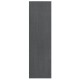 Szürke tömör fenyőfa könyvszekrény/térelválasztó 40x30x103,5 cm