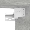 Betonszürke szerelt fa ruhásszekrény 100 x 32,5 x 35 cm