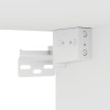 Fehér szerelt fa ruhásszekrény 70 x 32,5 x 35 cm